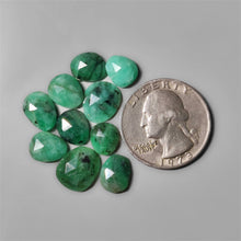 Rose Cut Emeralds Lot