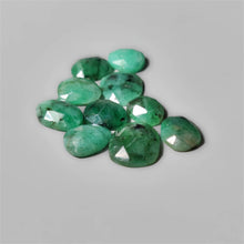 Rose Cut Emeralds Lot