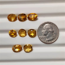 Faceted Citrines Lot