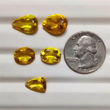 AAA Faceted Yellow Fluorites Lot