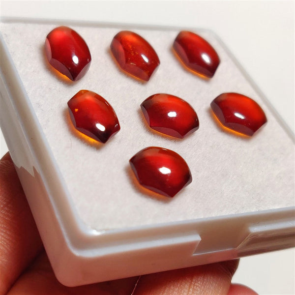 AAA Hessonite Garnet Cabs lot