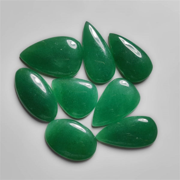 Gemmy Green Aventurine Cabs Lot