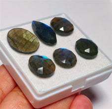 AAA Rose Cut Labradorites Lot