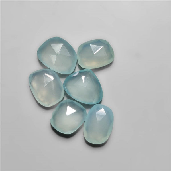 Rose Cut Aqua Chalcedony Lot