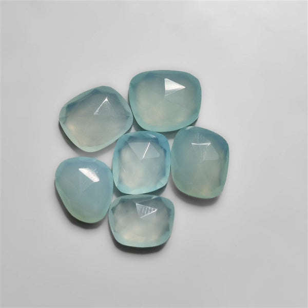 Rose Cut Aqua Chalcedony Lot