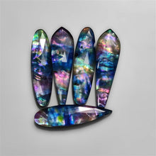 Rose Cut Dichroic Glass Doublet Lot