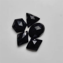 Rose Cut Black Onyx Lot