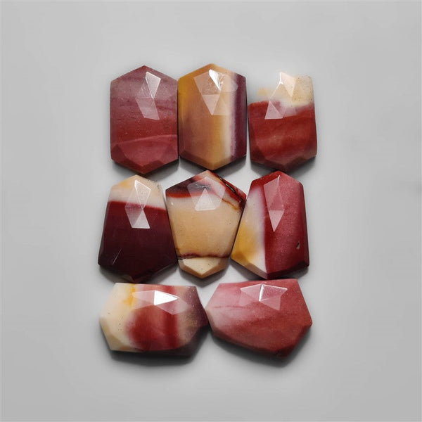 Rose Cut Bicolor Mookaite Lot