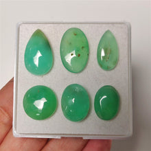 Gemmy Australian Chrysoprase Cabs Lot