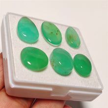 Gemmy Australian Chrysoprase Cabs Lot