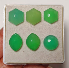 Honeycomb Cut Australian Chrysoprase Lot