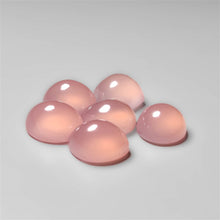 High Grade Peach Chalcedony Cabochons Lot