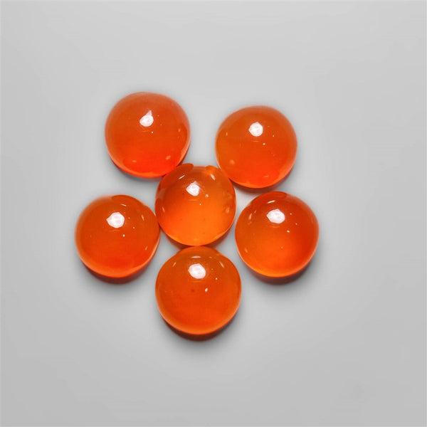 High Dome Carnelian Agate Cabochons Lot