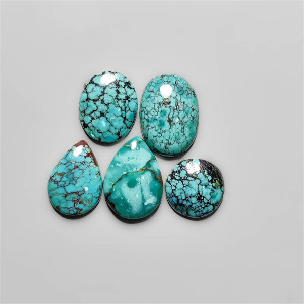 Hubei Turquoise Cabochons Lot