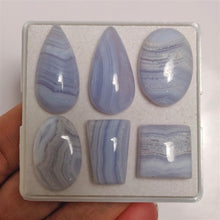 Blue Lace Agate Cabs Lot