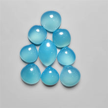 High Dome Paraiba Chalcedony Cabochons Lot