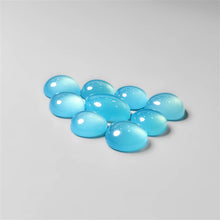 High Dome Paraiba Chalcedony Cabochons Lot