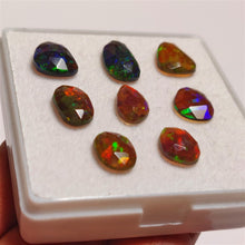 AAA Rose Cut Ethiopian Black Welo Opals Lot (Heated)