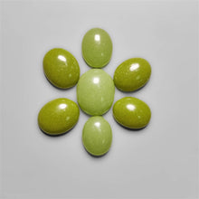 Green Serpentine Cabochons lot