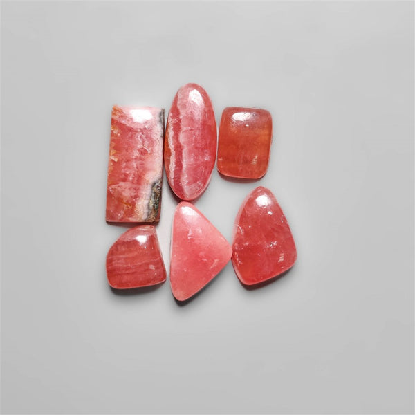 Selected Rhodocrosite Cabochons Lot