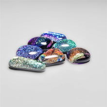 Dichroic Glass Cabochons Lot