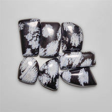 Snowflake Obsidian Cabochons Lot