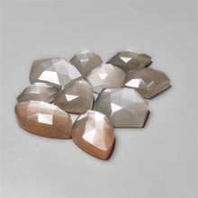 Rose Cut Grey Moonstones Lot