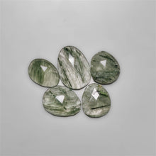 Rose Cut Green Rutile In Quartz