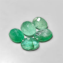 Faceted Zambian Emeralds Lot