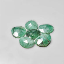 Rose Cut Emeralds Lot