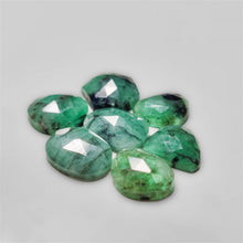 Rose Cut Emeralds Lot