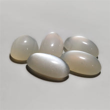 High Dome White Moonstone Cabochons Lot