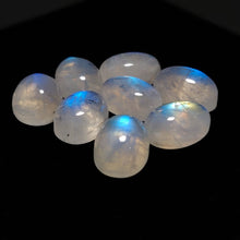 High Grade Rainbow Moonstone Cabochons Lot