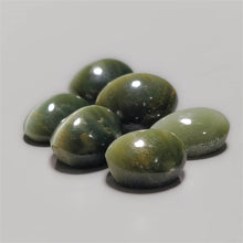 Actinolite Cats Eye Cabochons Lot (Natural top color)