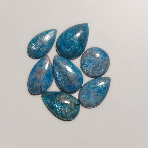 Neon Apatite Cabochons Lot