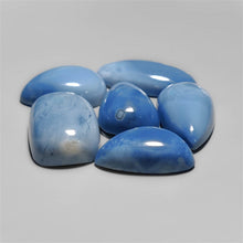 Blue Owyhee Opal Cabochons Lot