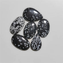 Snowflake Obsidian Cabochons Lot