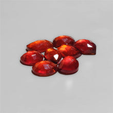 Rose Cut Hessonite Garnets Lot