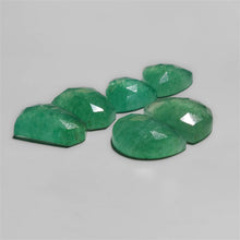 Rose Cut Green Tanzurines Lot