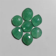 Rose Cut Green Tanzurines Lot