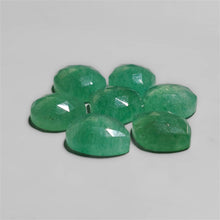 Rose Cut Green Tanzurines Lot