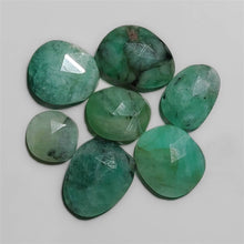 Rose Cut Zambian Emeralds Lot