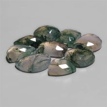 Rose Cut Moss Agates Lot