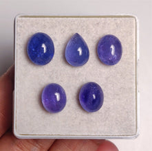 High Grade Tanzanite Cabs Lot