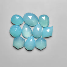 Rose Cut Aqua Chalcedony Lot