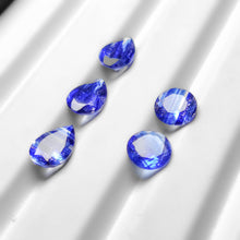 Faceted Blue Goldstones Lot