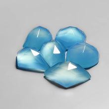 Rose Cut Paraiba Chalcedony Lot