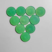 Radial Cut Chrysoprase Lot