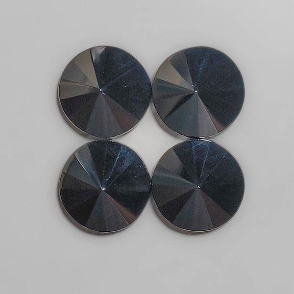 Radial Cut Black Spinels Lot