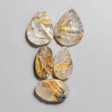 Raw Golden Rutilated Quartz Lot